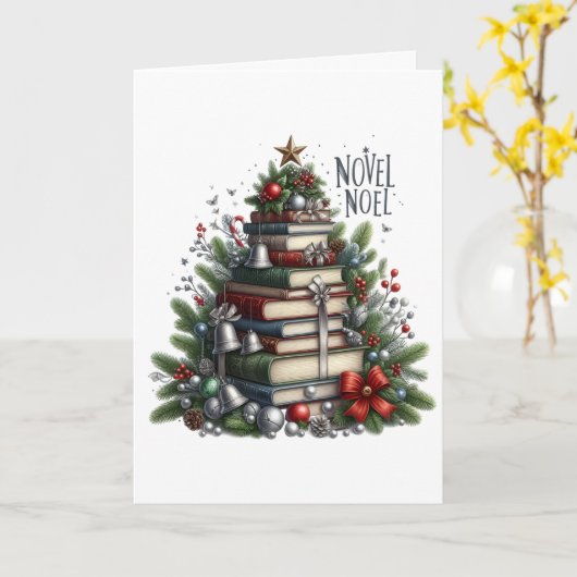 Merry Christmas to My Heart カード (黄色い花)