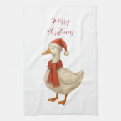 Merry Christmas to my Silly Goose キッチンタオル (縦)