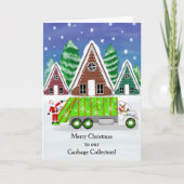Merry Christmas to our Garbage Collectors カード (正面)