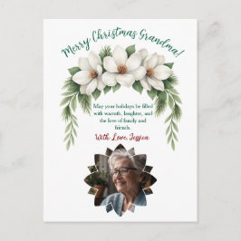 Merry Christmas to the Most Amazing Grandma シーズンポストカード