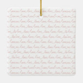 Merry Christmas To The World's Best Grandparents  セラミックオーナメント (裏面)