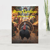 Merry Christmas to vegetarians and vegans. カード (正面)