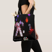 MERRY CHRISTMAS TOTE BAG トートバッグ (クローズアップ)