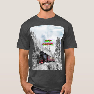 MERRY CHRISTMAS TRAIN Tシャツ