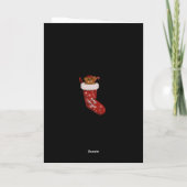 Merry Christmas Tree カード (裏面)