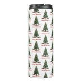 Merry Christmas. Tree (design 1) with gifts タンブラー (裏面)