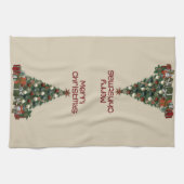 Merry Christmas Tree Kitchen Towels キッチンタオル (横)