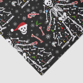 Merry Christmas Tree Skeleton Pattern 薄葉紙 (詳細)
