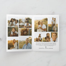 Merry Christmas Whimsical Script Family 12 Photos シーズンカード