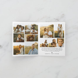 Merry Christmas Whimsical Script Family 12 Photos シーズンカード