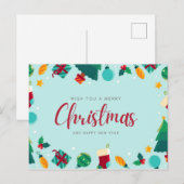 Merry Christmas Whishing postcards ポストカード (正面/裏面)