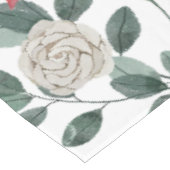 Merry Christmas Winter Floral テーブルクロス (アングル)