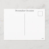 Merry Christmas Wishes Filled With Joy And Love  シーズンポストカード (裏面)