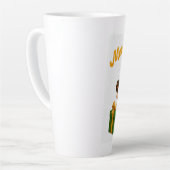 Merry Christmas with Emi the Black Cat カフェラテマグ (左アングル)