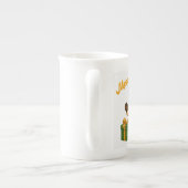 Merry Christmas with Emi the Black Cat ボーンチャイナマグカップ (裏面)