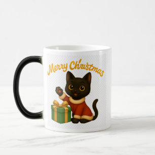 Merry Christmas with Emi the Black Cat モーフィングマグカップ