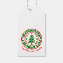 Merry Christmas with family name