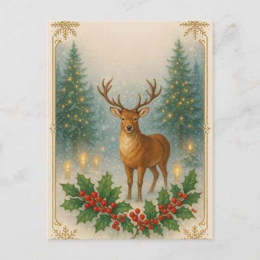 Merry Christmas with lots of love. ポストカード (正面)