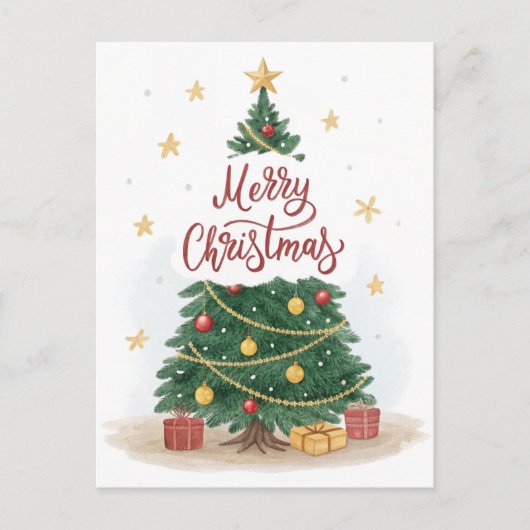 Merry Christmas with lots of love. ポストカード (正面)