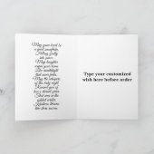 merry Christmas with playful Santa and Reindeer シーズンカード (内部)