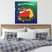 Merry Christmas with Rat Prince キャンバスプリント (インサイチュ (寝室))