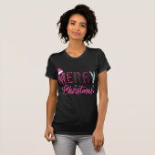 Merry Christmas women  T -shirt Tシャツ (正面フル)