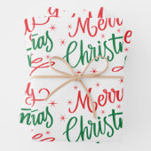 Merry Christmas Wrapping Paper  ラッピングペーパーシート (インサイチュ)