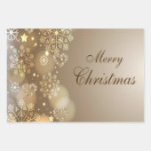 Merry Christmas Wrapping Paper Sheets ラッピングペーパーシート (正面3)