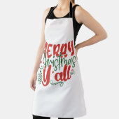 Merry Christmas Y'all エプロン (インサイチュ)