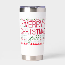 "Merry Christmas Y'all" Ugly Sweater 保温保冷タンブラー