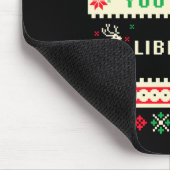 Merry Christmas You Filthy Liberals – Funny Retro  マウスパッド (コーナー)