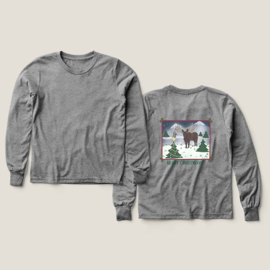 Merry Christmoose! (デザイン 正面＆背面)