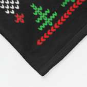 Merry Christmukkah Hanukkah Christmas Tree Xmas Fa フリースブランケット (角)