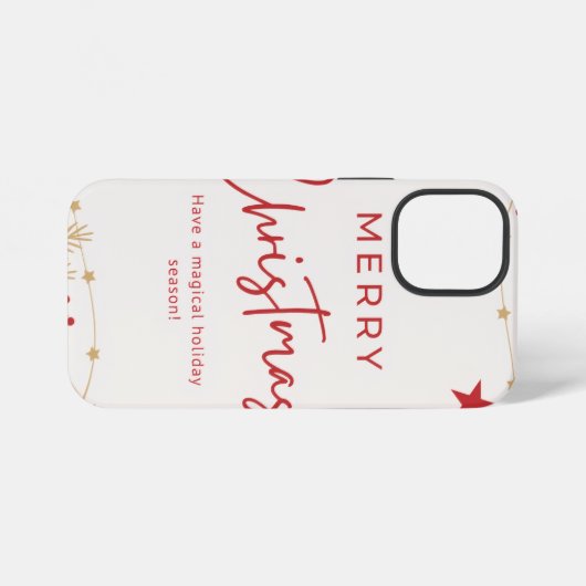 Merry Chritmas iPhoneケース (裏面横)