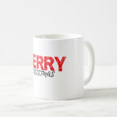 Merry Chrsitmas コーヒーマグカップ (正面右)
