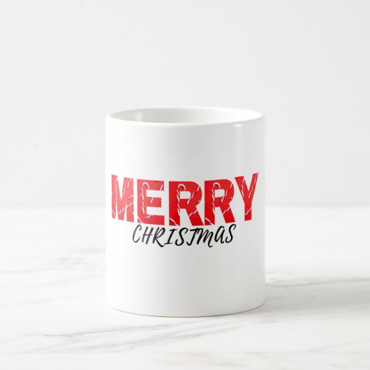 Merry Chrsitmas コーヒーマグカップ (中央)