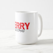 Merry Chrsitmas Coffee Mug コーヒーマグカップ (正面右)