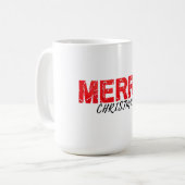 Merry Chrsitmas Coffee Mug コーヒーマグカップ (正面左)