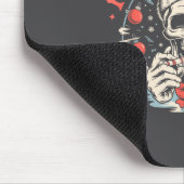 Merry Crisis Dark Humor Sarcastic Christmas Goth P マウスパッド (コーナー)