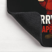 Merry Crisis Happy New Fear Year 2026 Funny Adult  マウスパッド (コーナー)