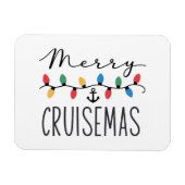 Merry Cruisemas Family Christmas Cruise Trip  マグネット (横)