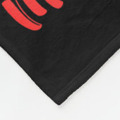 Merry Dancemas Ballet Dancer Gingerbread Teacher C フリースブランケット (角)