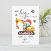 Merry Diggin Christmas シーズンカード (スタンド正面)