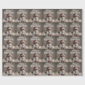 MERRY & ELECTRIC: Whimsical Christmas Elf Doll  ラッピングペーパー (フラット)