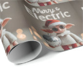 MERRY & ELECTRIC: Whimsical Christmas Elf Doll  ラッピングペーパー (ロールコーナー)