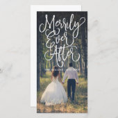 Merry Ever 結婚 After's Holiday Full Photo シーズンカード (正面/裏面)