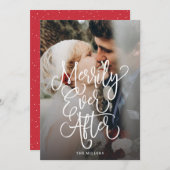 Merry Ever 結婚 After's Holiday Full Photo シーズンカード (正面/裏面)