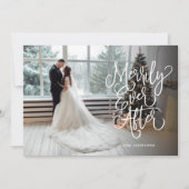 Merry Ever 結婚 After's Holiday Full Photo シーズンカード (正面)