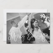 Merry Ever After Holiday Card、バックメッセージ付き シーズンカード (正面)