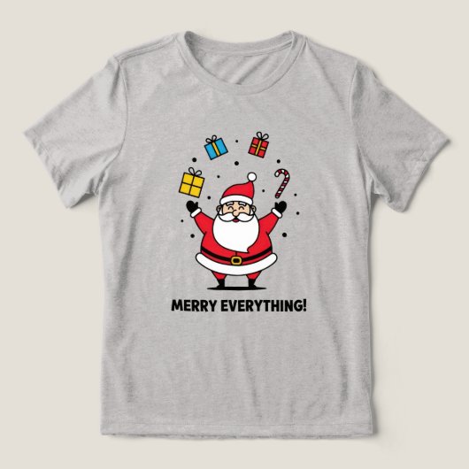 Merry Everything トライブレンドTシャツ (デザイン正面)
